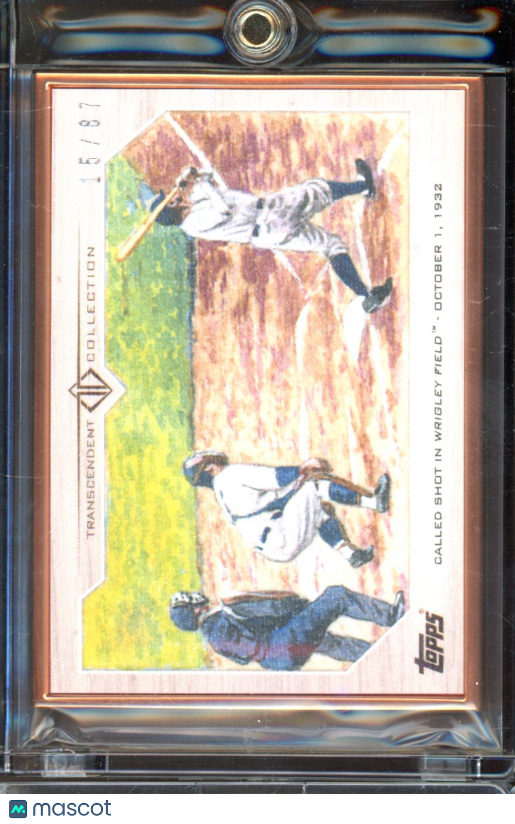 2017 Transcendent Babe Ruth Moments Called Shot /87