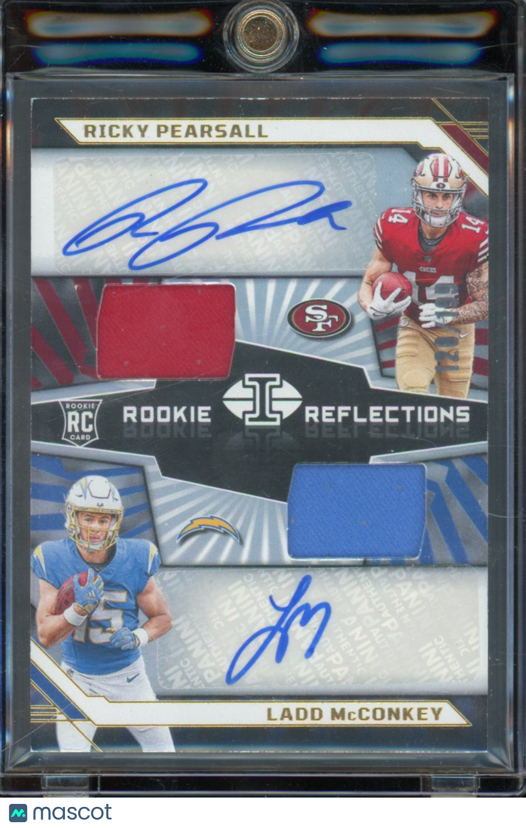 2024 Illusions Ricky Pearsall Ladd Mcconkey Dual Patch Auto /199