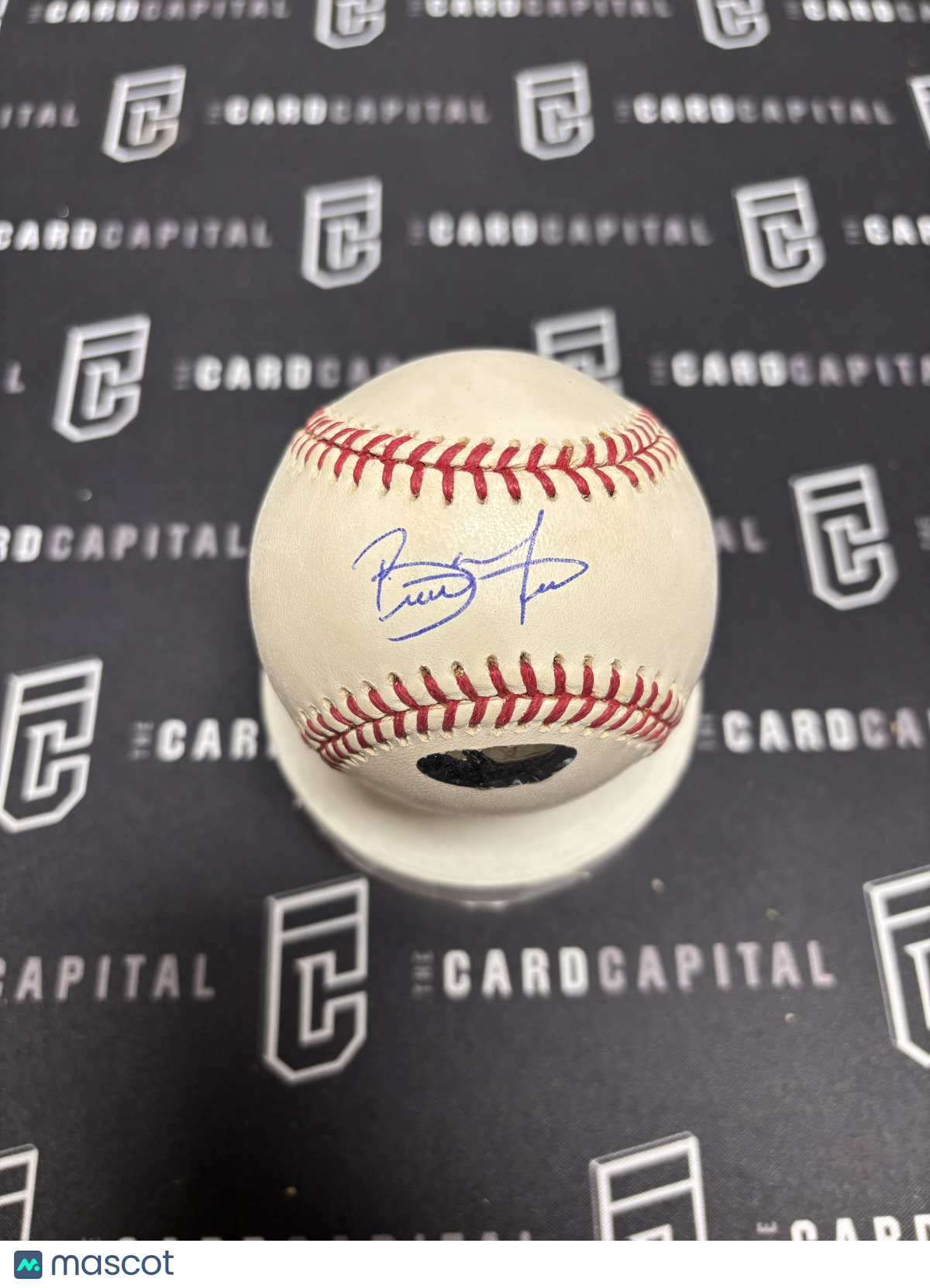Brett Myers Minor League Signed Baseball COA