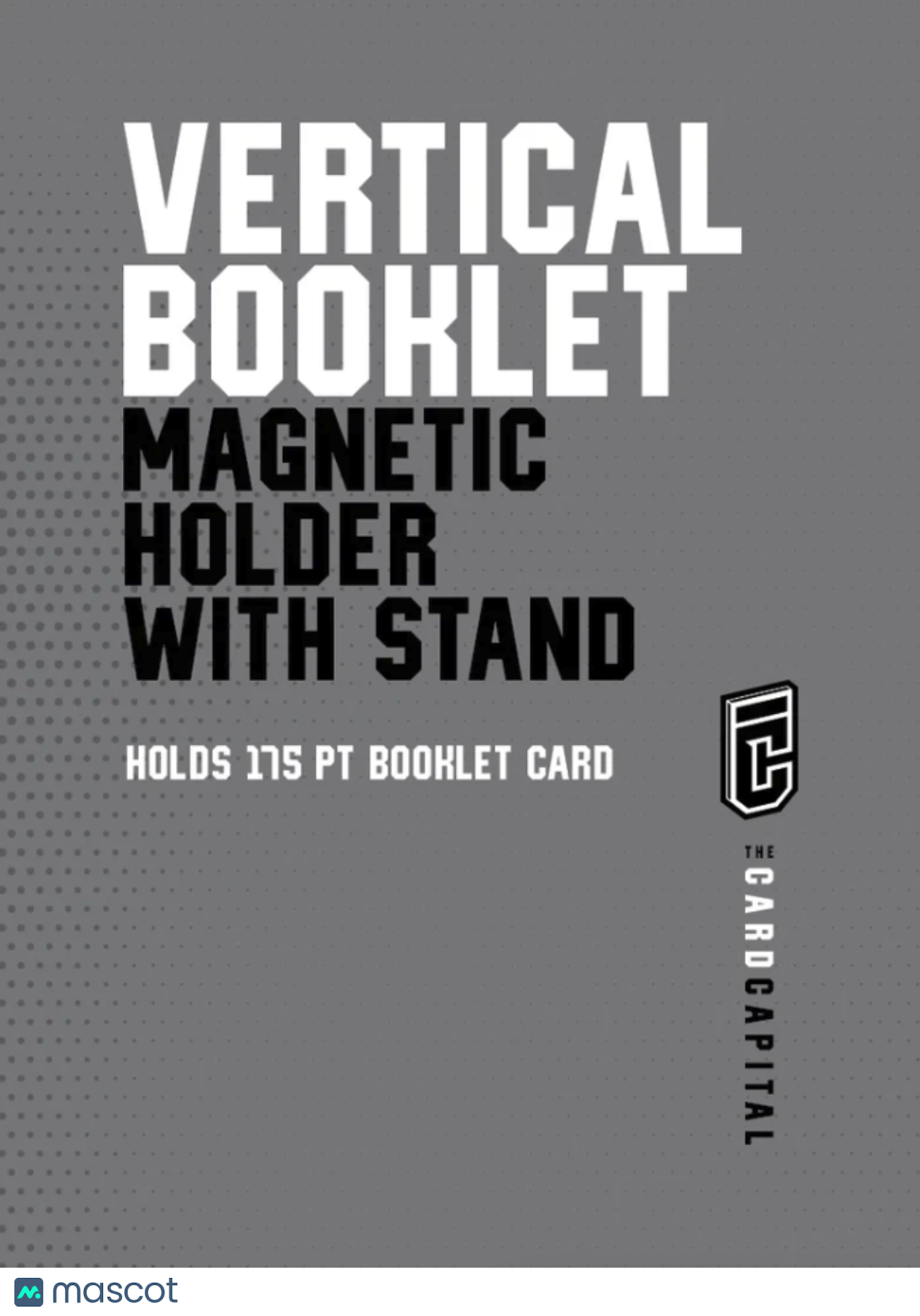 Vertical Booklet Magnetic Holder w/ Stand