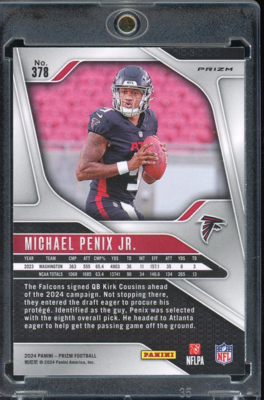 2024 Prizm Michael Penix Silver Rookie