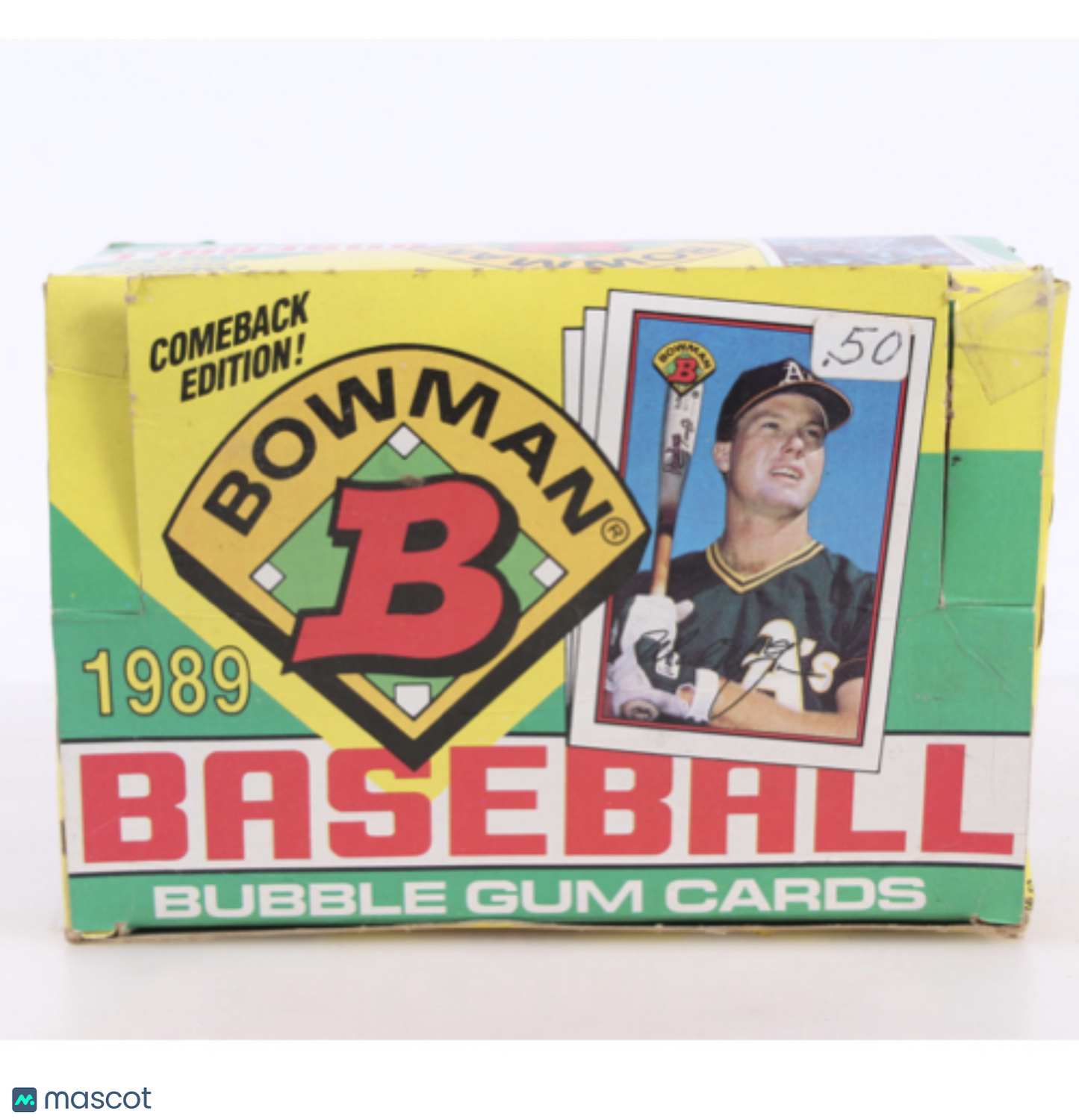 1989 Bowman Baseball Box