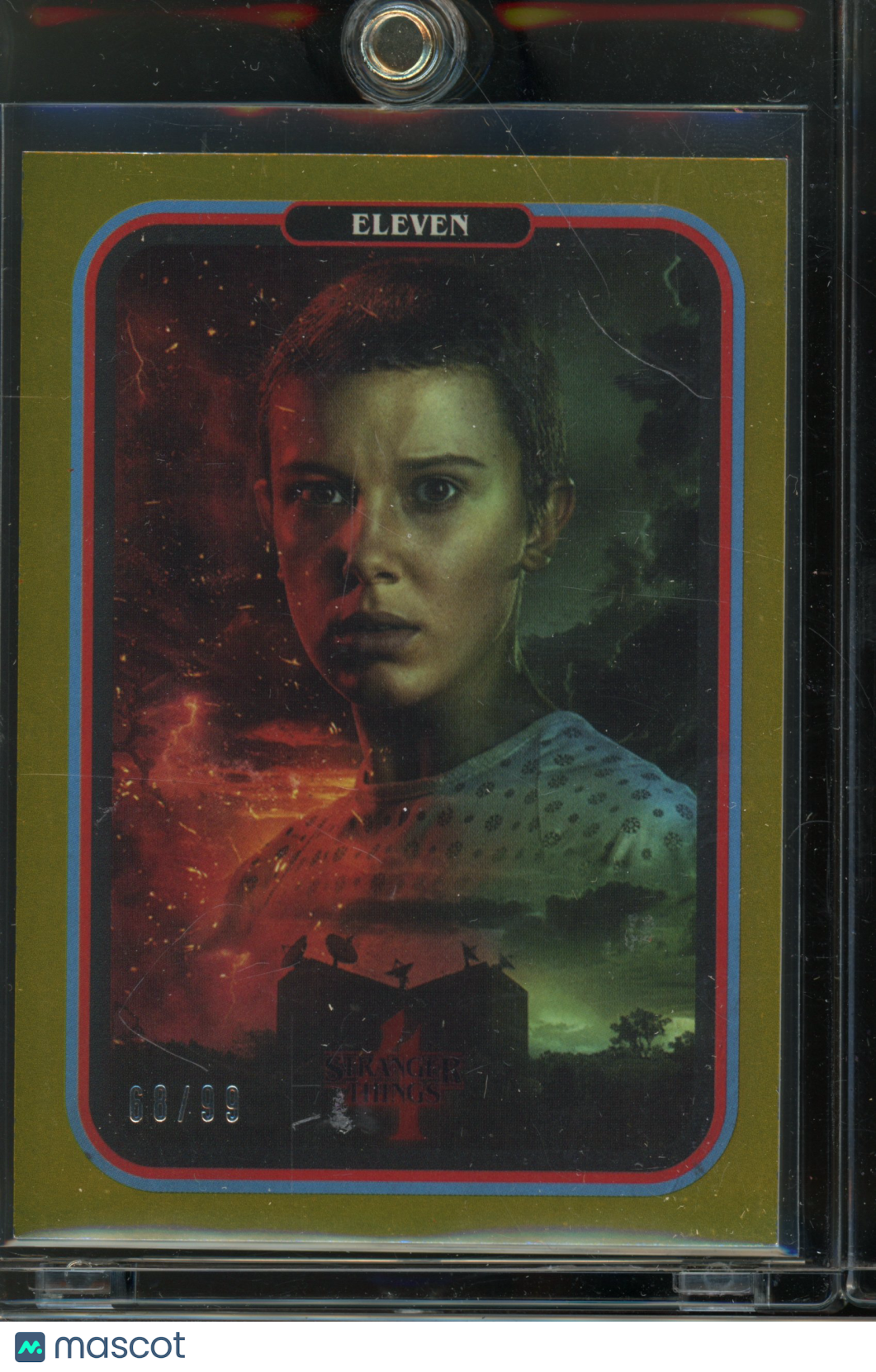 2022 Stranger Things Eleven Yellow Metal /99