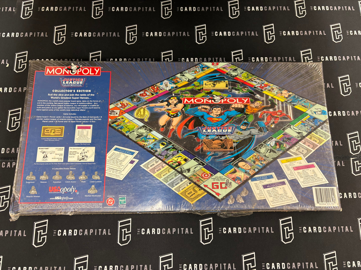 Justice League Monopoly Collectors Edition Sealed
