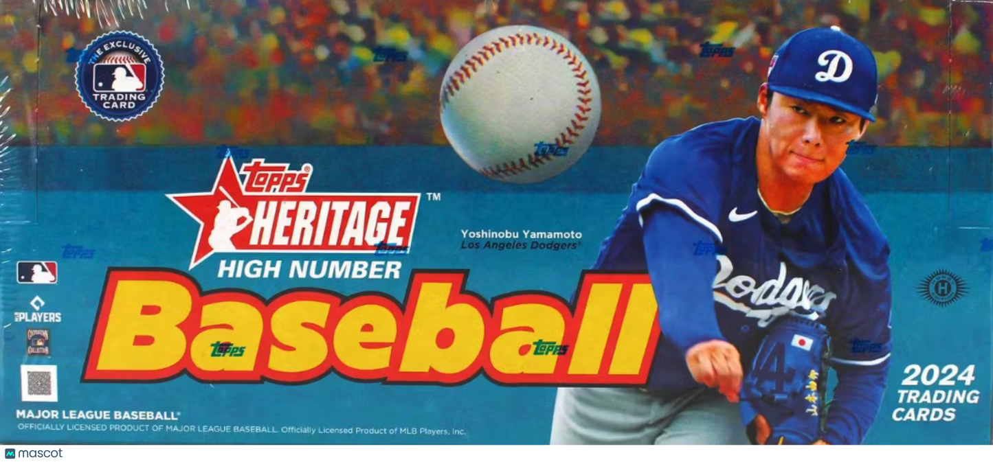 2024 Topps Heritage High Number Baseball Hobby Box