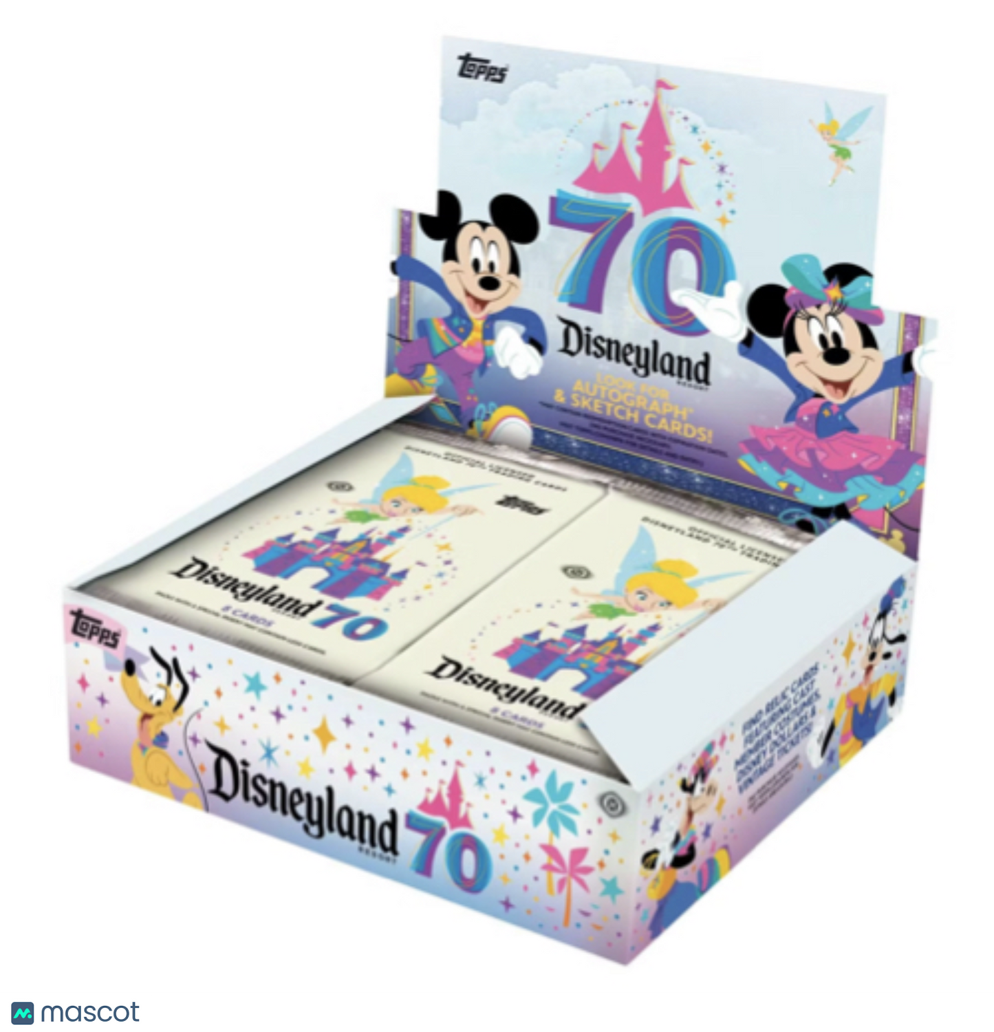 PRE ORDER 2025 Topps Disneyland 70th Anniversary Hobby Box