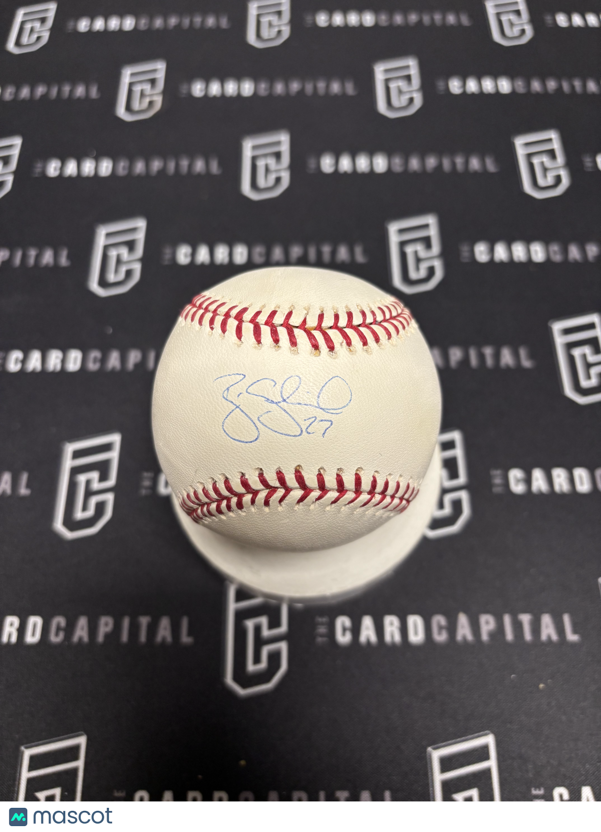 Brian Schneider Signed Official Major League Baseball JSA