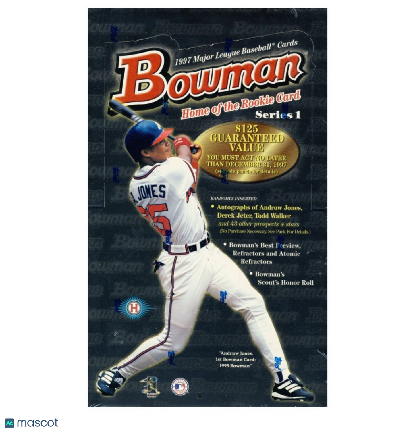 1997 Bowman Series 1 Baseball Hobby Box