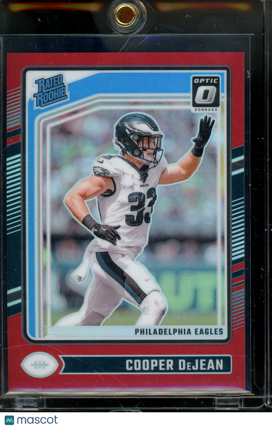 2024 Optic Cooper DeJean Rated Rookie Red /125 RC
