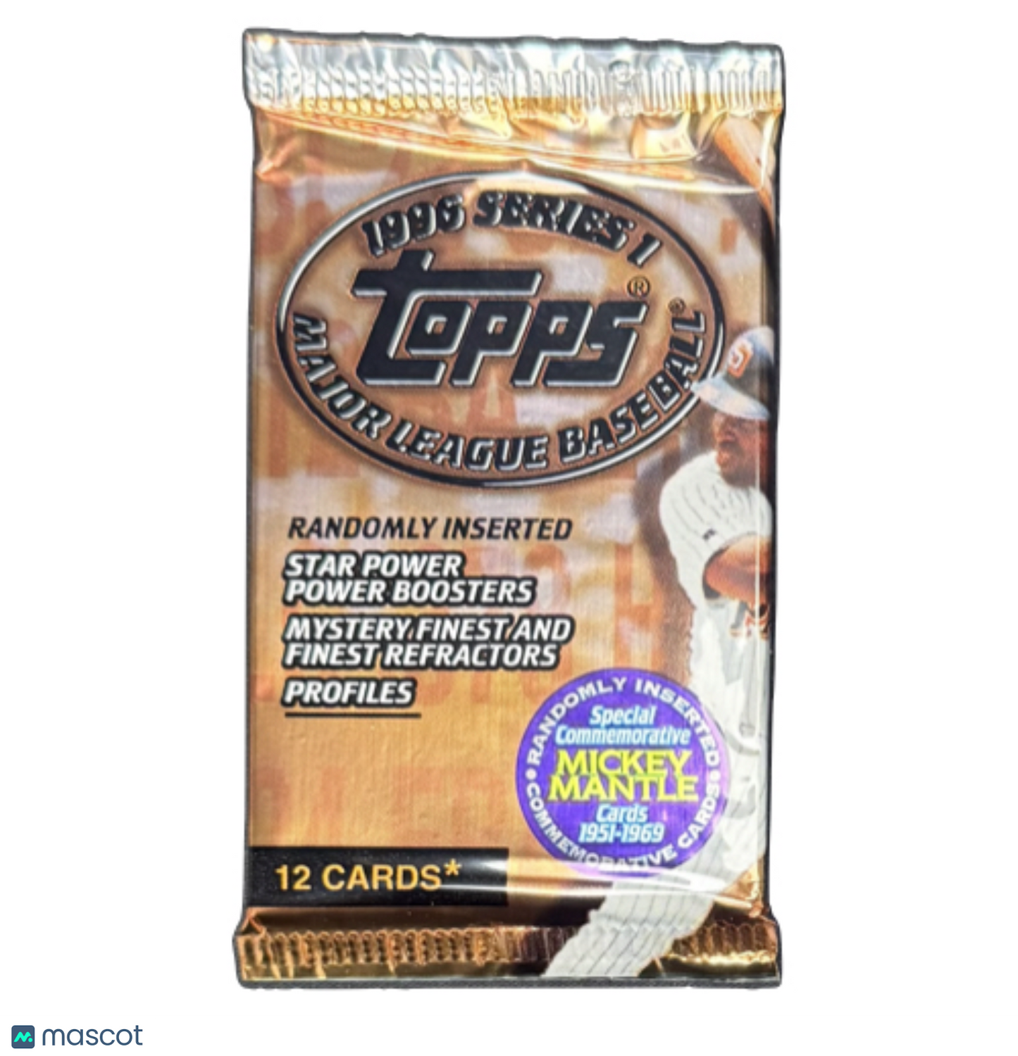 1996 Topps Series 1 Baseball Hobby Pack