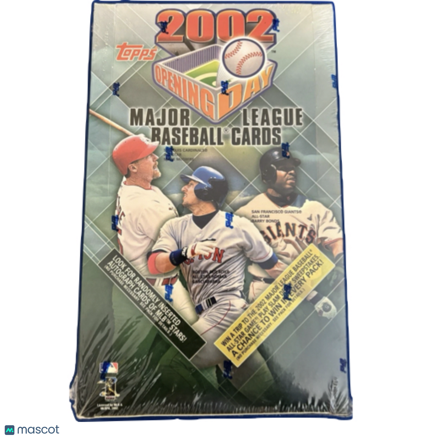 2002 Topps Opening Day Baseball Box