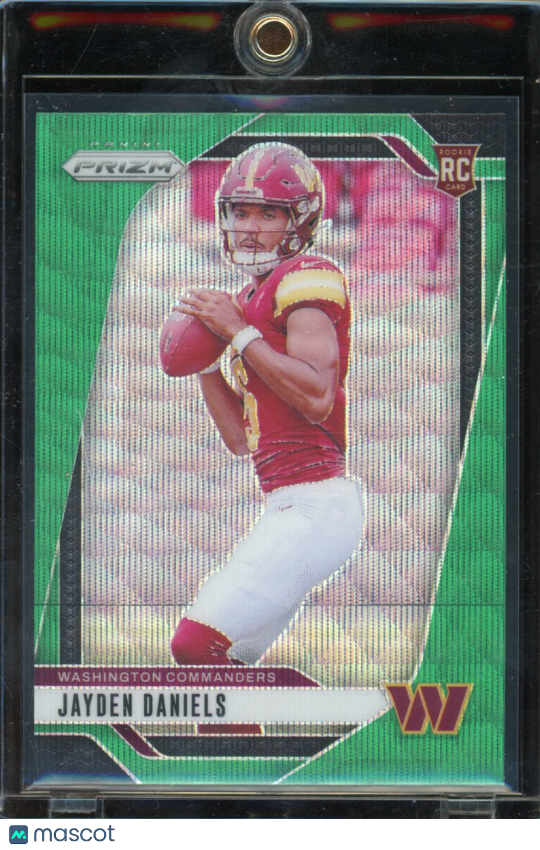 2024 Prizm Jayden Daniels Green Wave Rookie