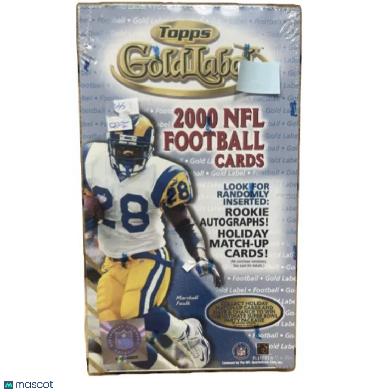2000 Topps Gold Label Football Hobby Box