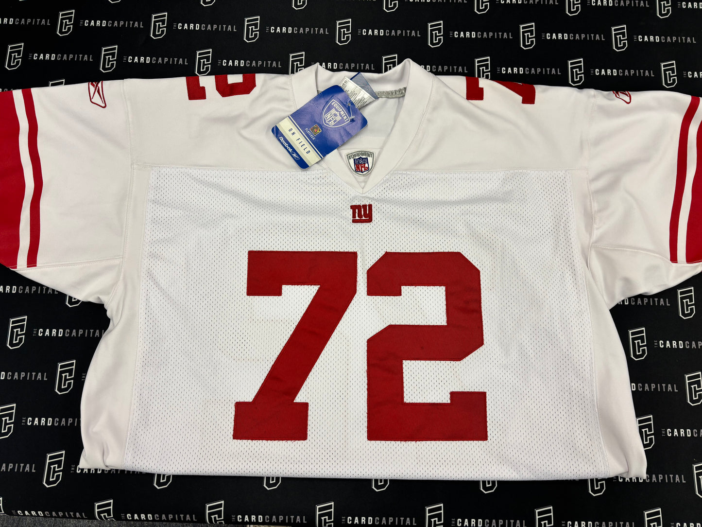 Osi Umenyiora Signed New York Giants Away Jersey JSA "SB Champs"