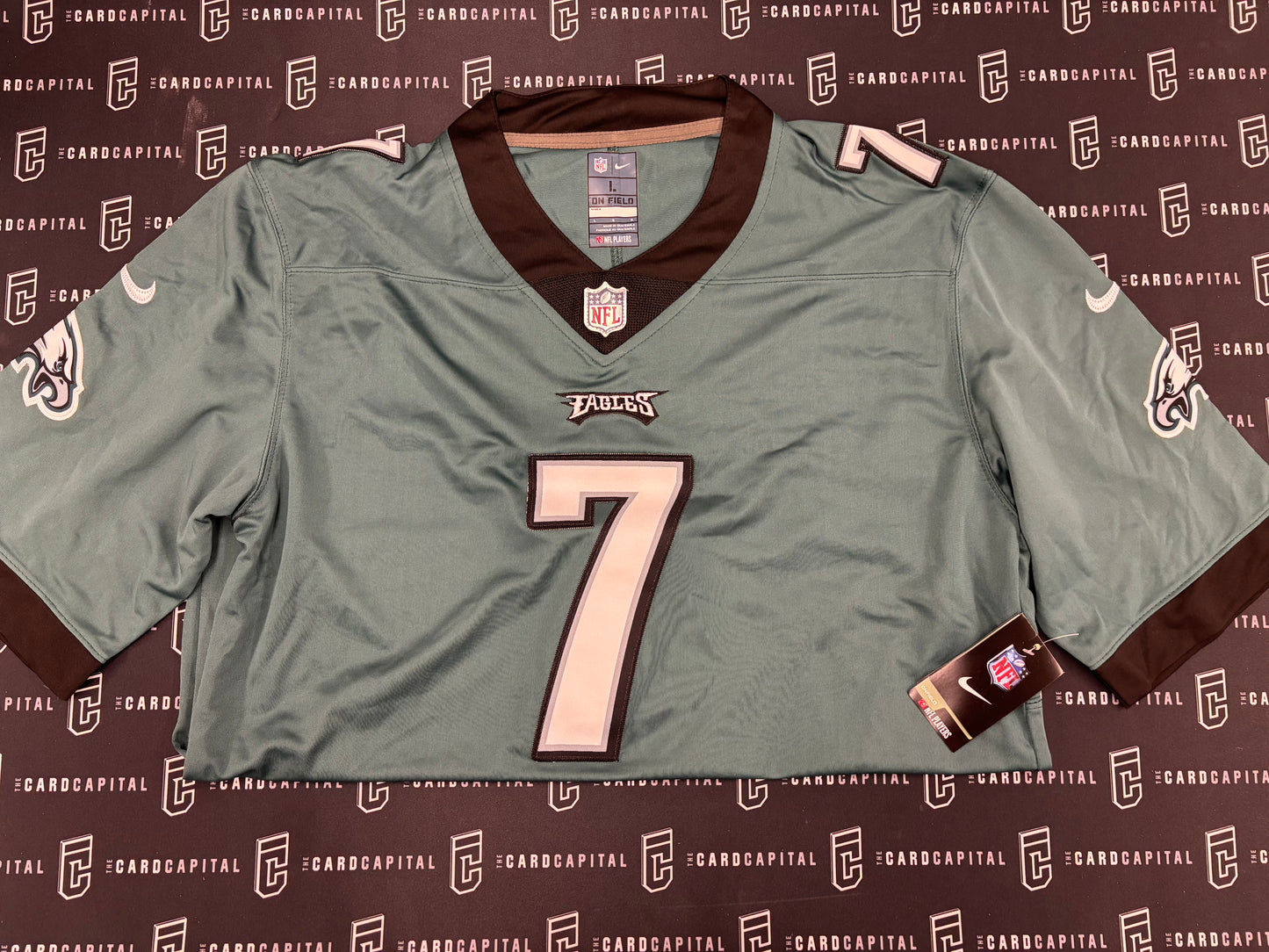 Michael Vick Signed Eagles Jersey Home Green