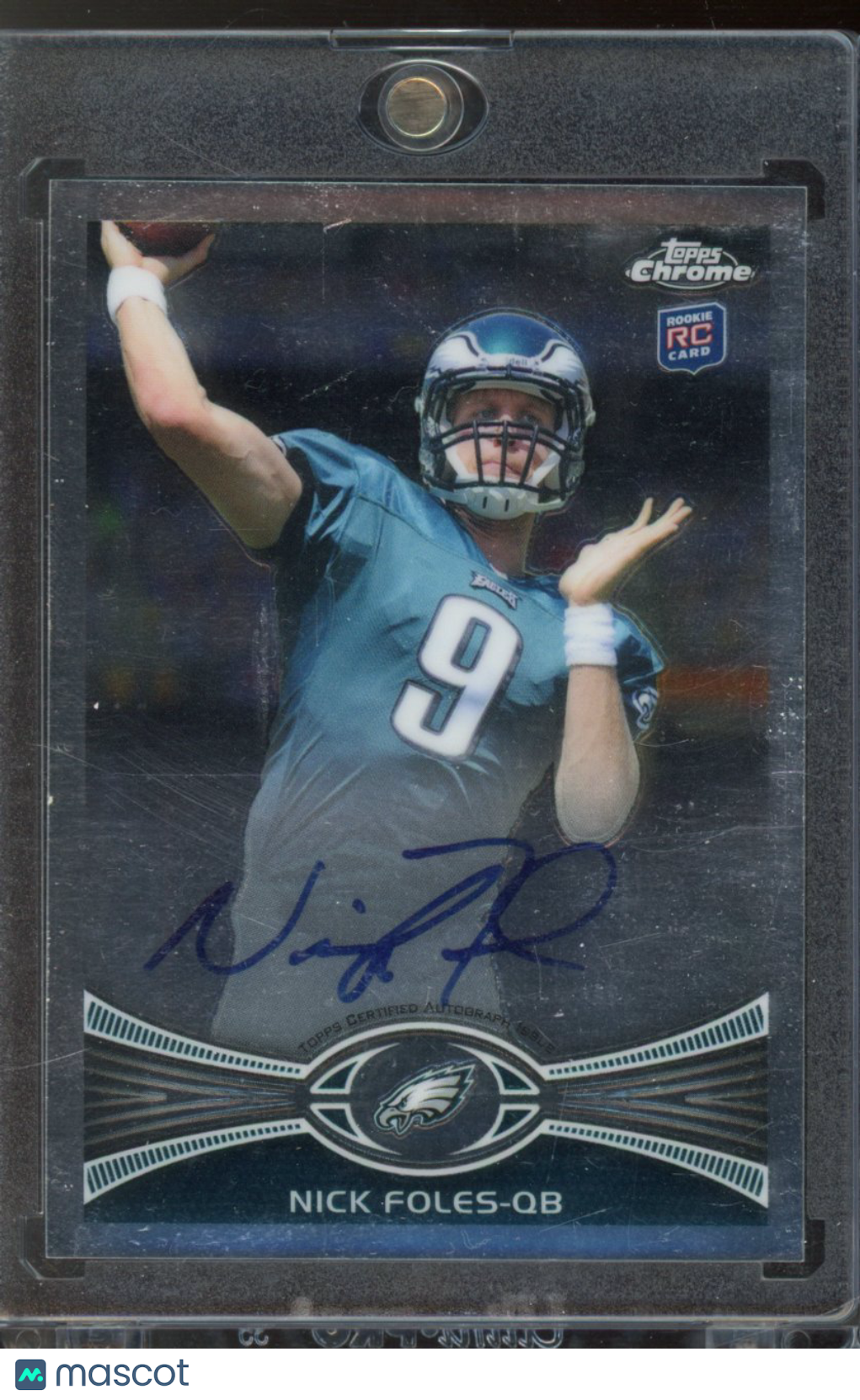 2012 Topps Chrome Nick Foles Rookie Auto