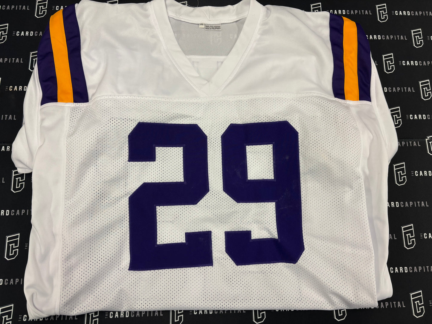 Greedy Williams Signed Jersey LSU BAS COA