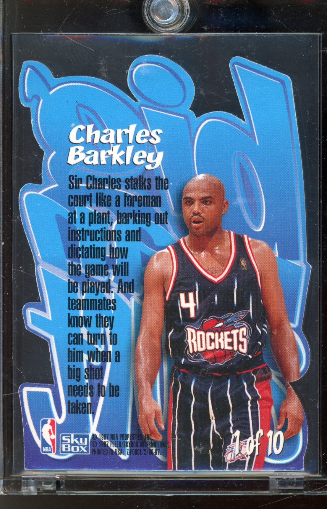 1997 Z Force Charles Barkley Big Men On Court