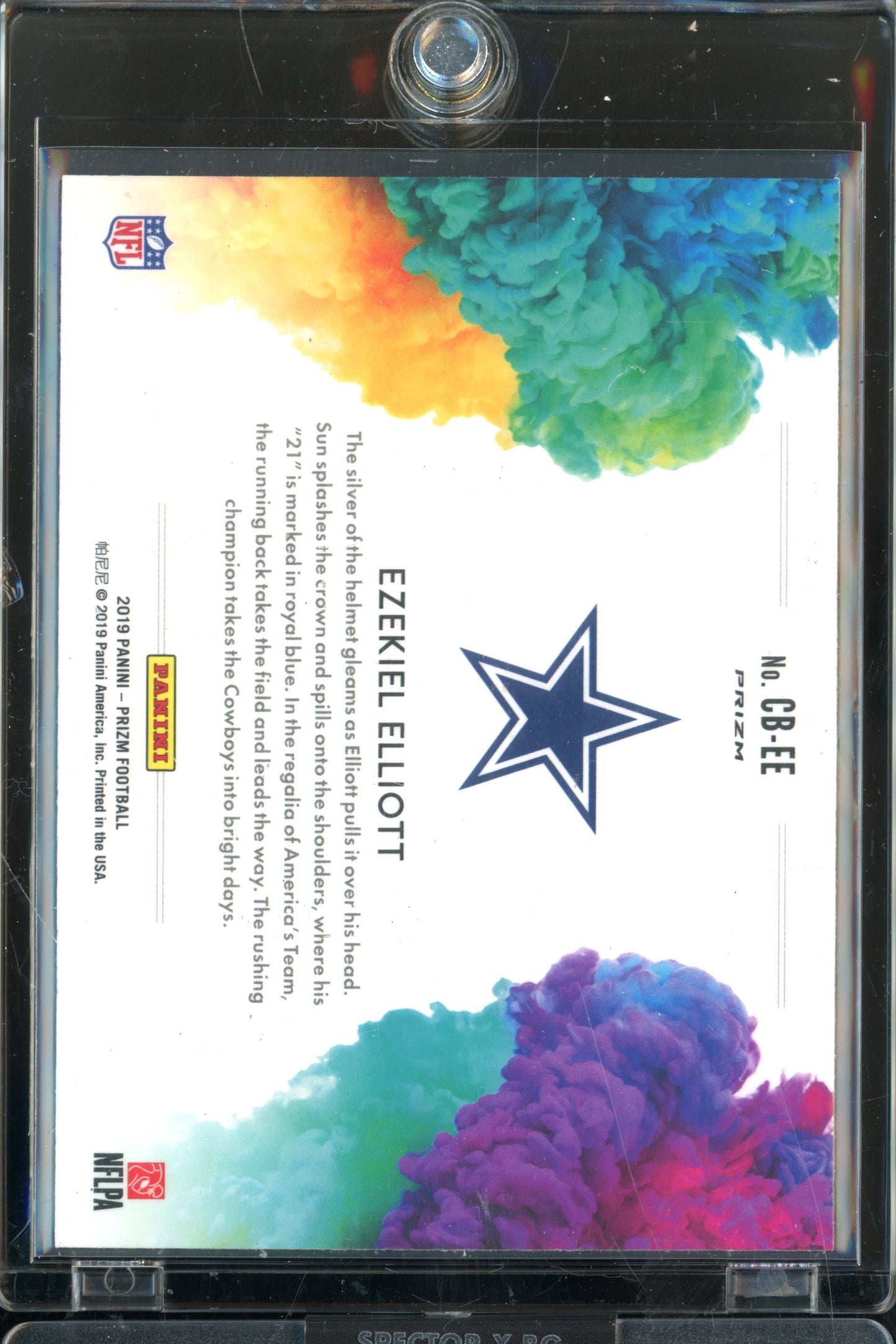 2019 Prizm Ezekiel Elliott Color Blast