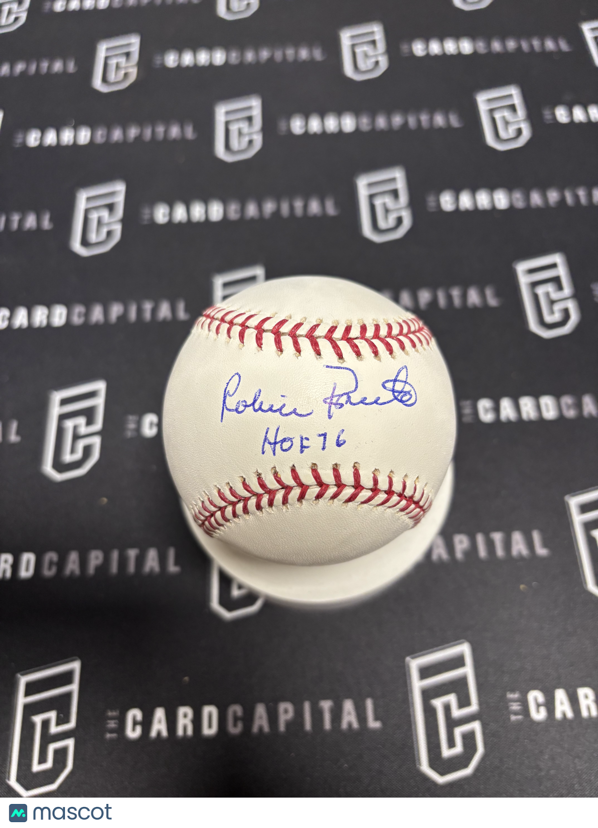 Robin Roberts Signed Official Major League Baseball PSA "HOF 76"