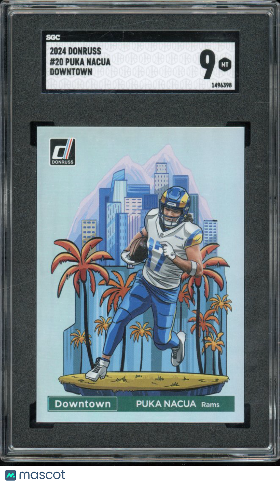 2024 Donruss Puka Nacua Downtown SP SGC 9