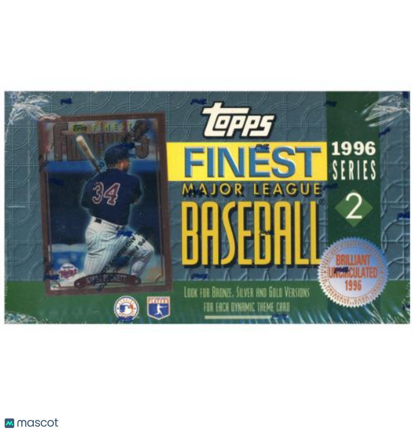 1996 Topps Finest Series 2 Baseball Hobby Box