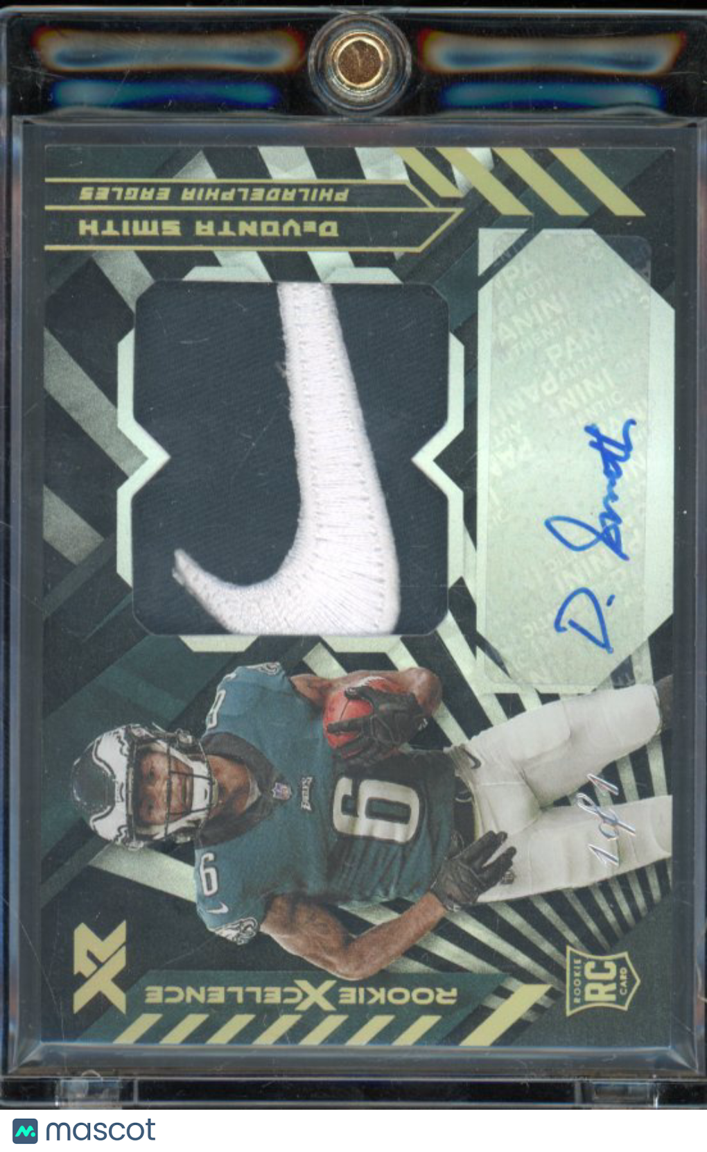 2021 XR Devonta Smith Rookie Patch Swoosh Auto 1/1