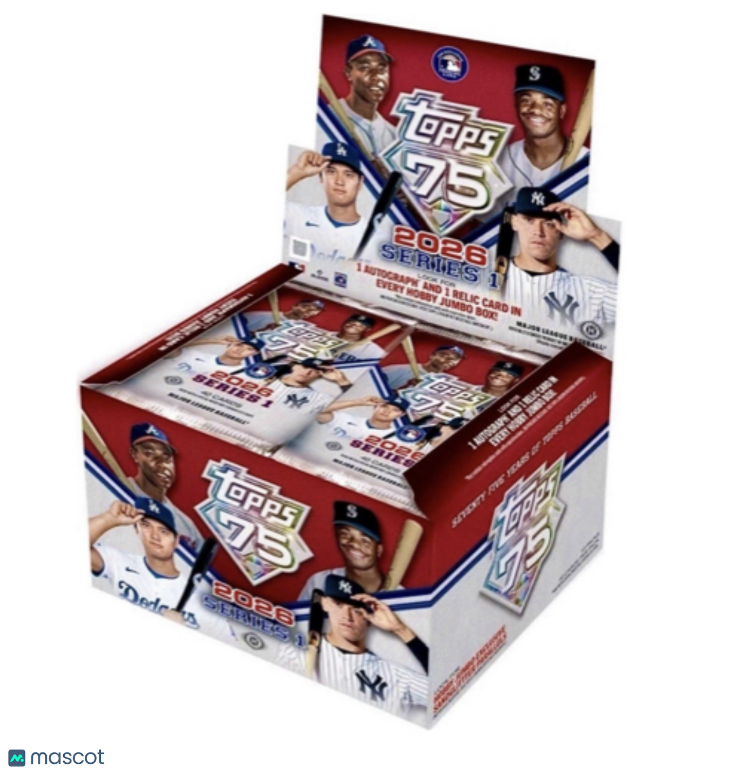 2026 Topps Baseball Series 1 Jumbo Box