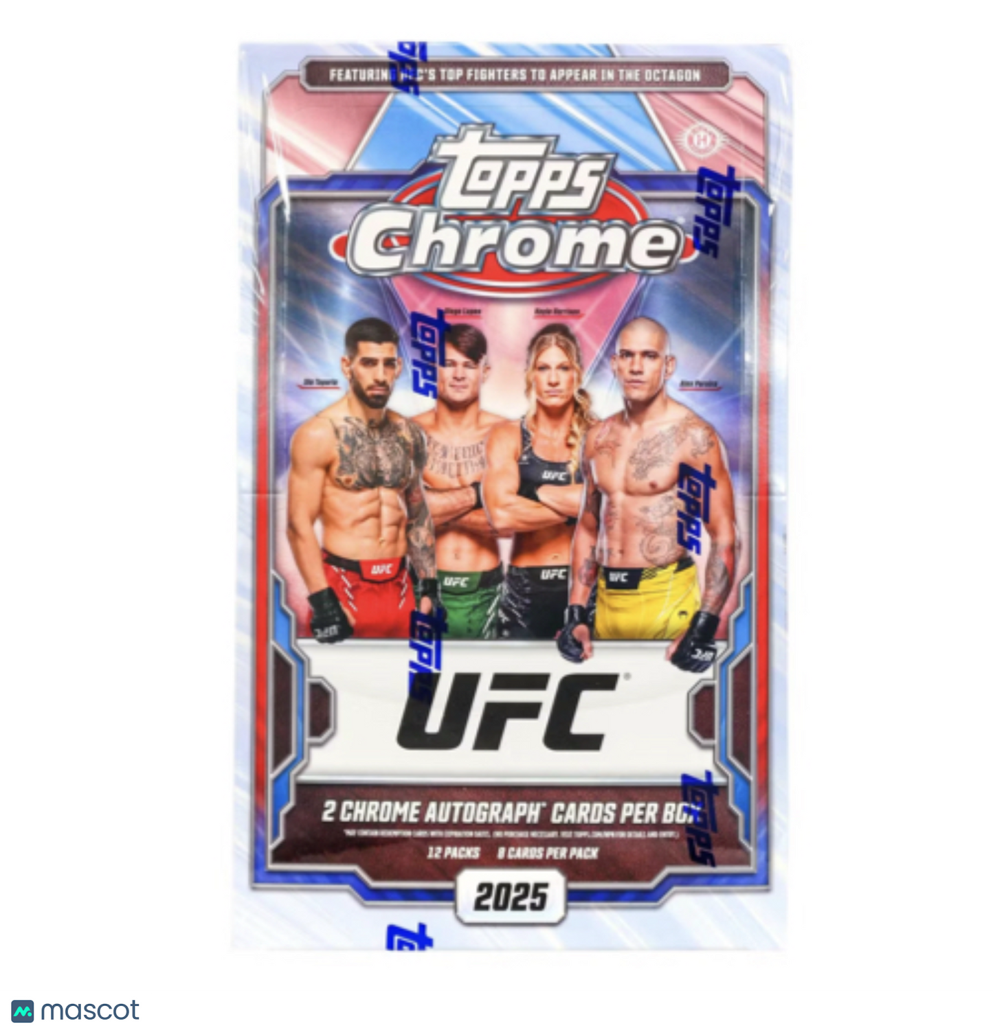 2025 Topps UFC Chrome Hobby Box