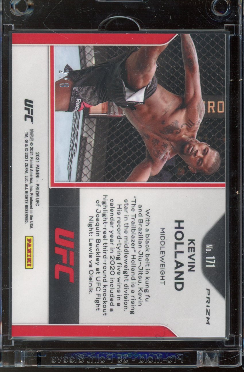 2021 Prizm Kevin Holland Lucky Envelope /8 Rookie