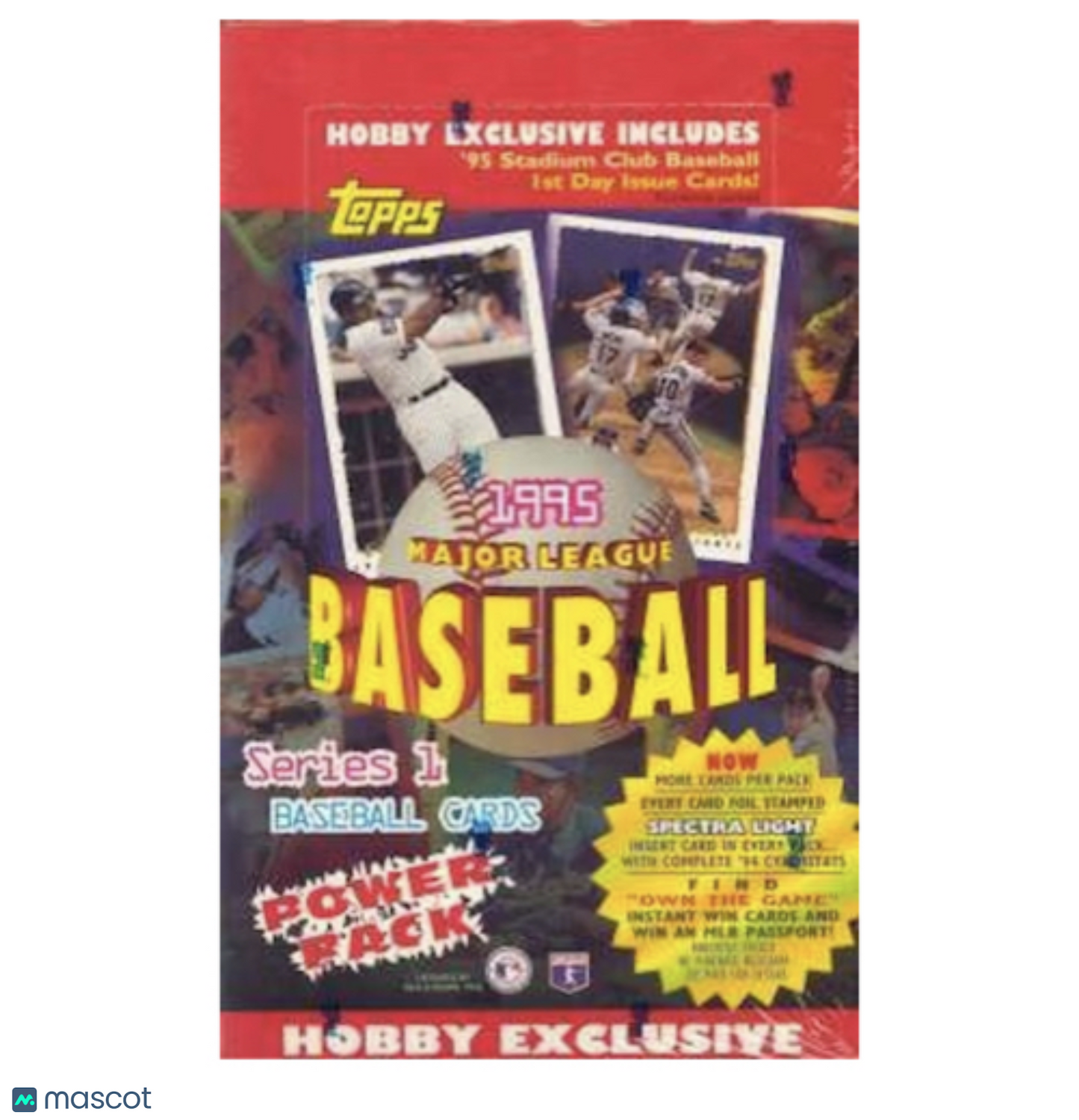 1995 Topps Series 1 Baseball Hobby Box