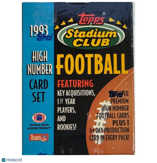 1993 Topps Stadium Club Football High Number Card Set