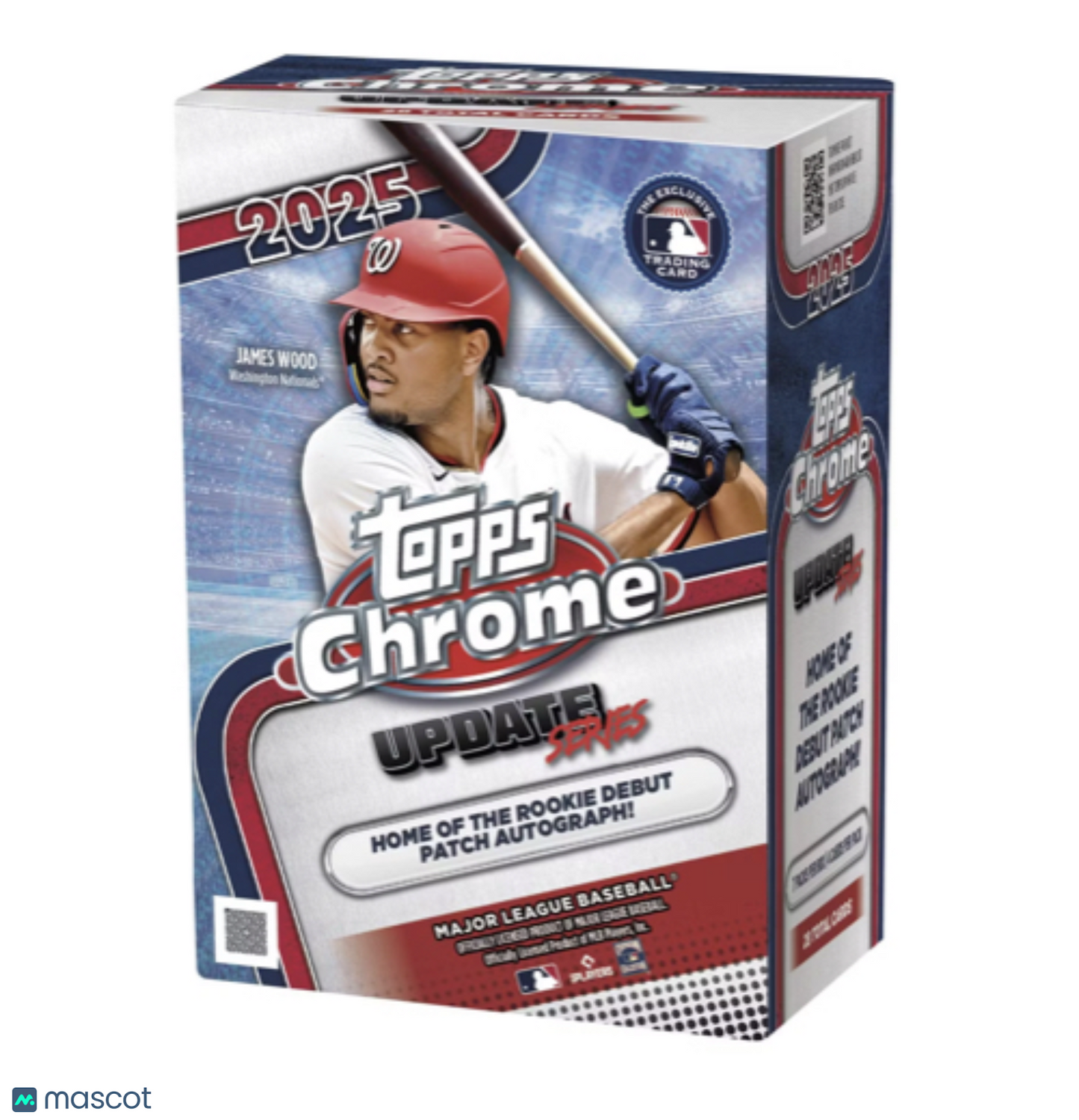 2025 Topps Chrome Update Series Baseball Blaster Box