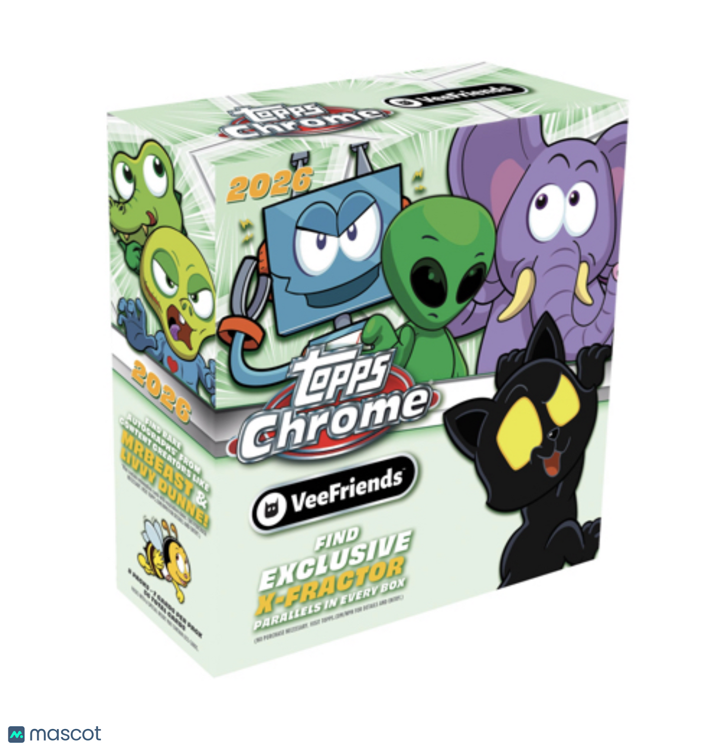 PRE ORDER 2026 Topps Chrome Veefriends Mega Box