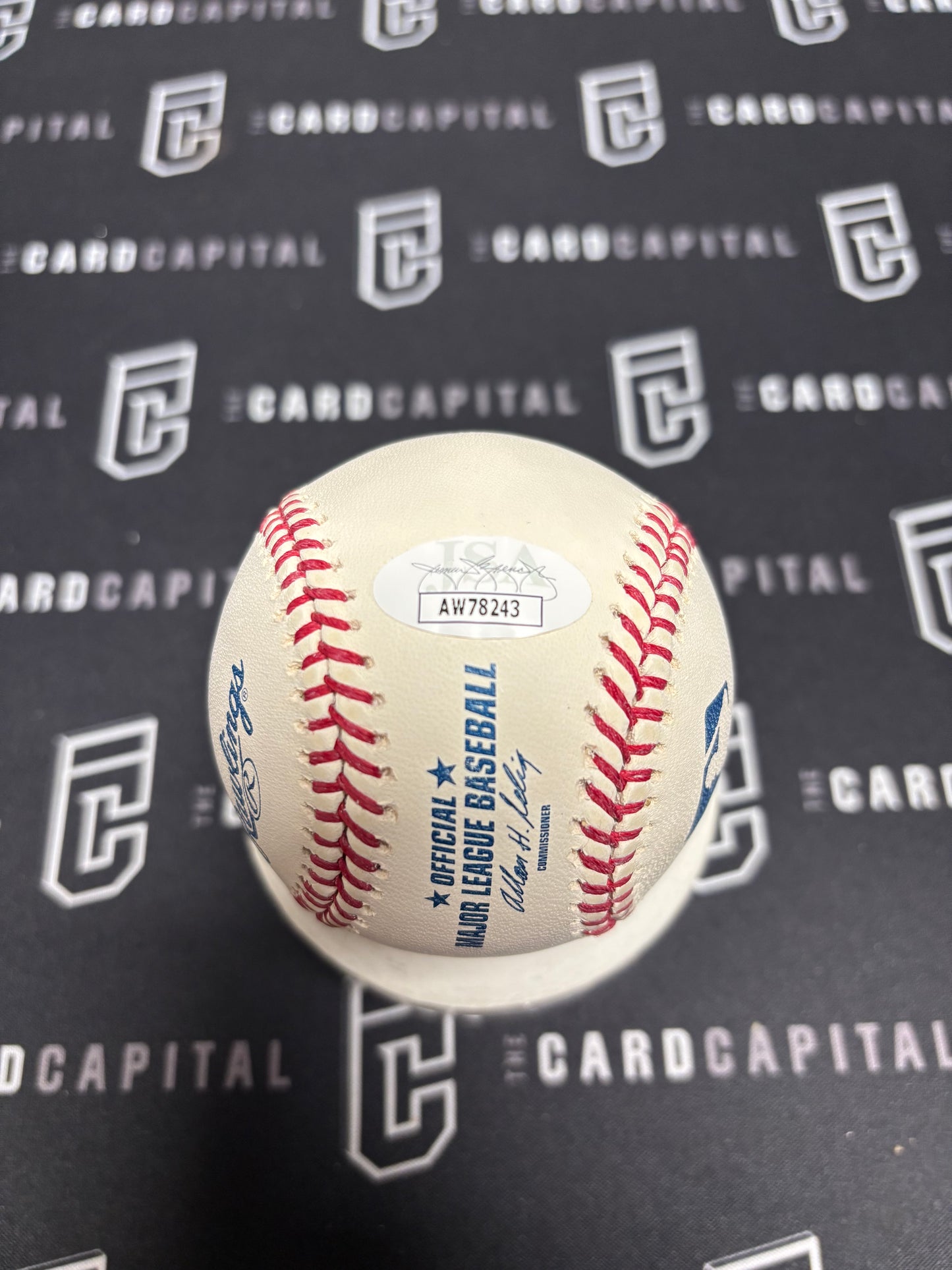David Raymond Signed Baseball JSA "The Phillie Phanatic 1980 WSC"
