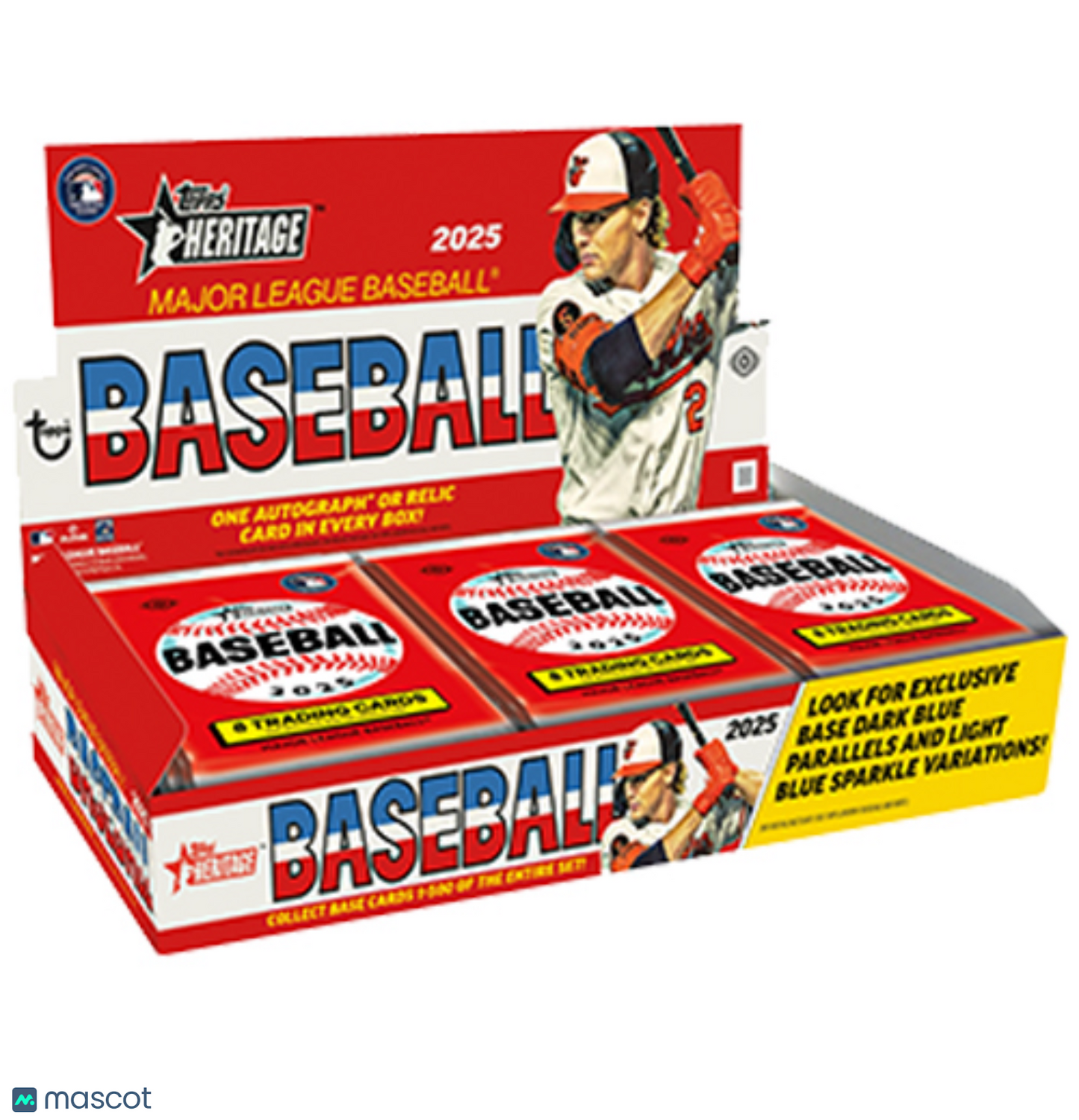 2025 Topps Heritage Baseball Hobby Box (OPEN BOX)