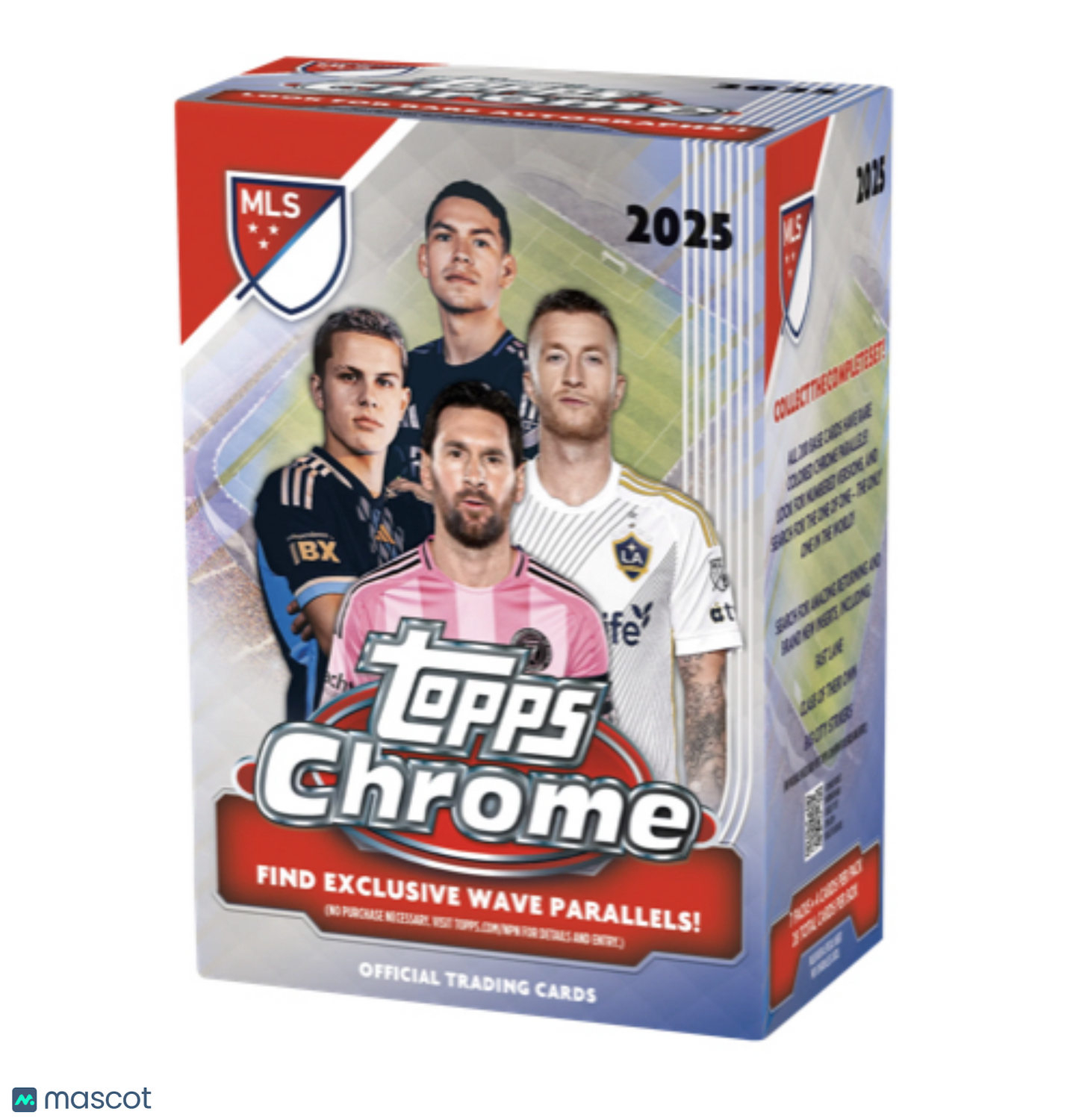 2025 Topps MLS Chrome Soccer Blaster Box