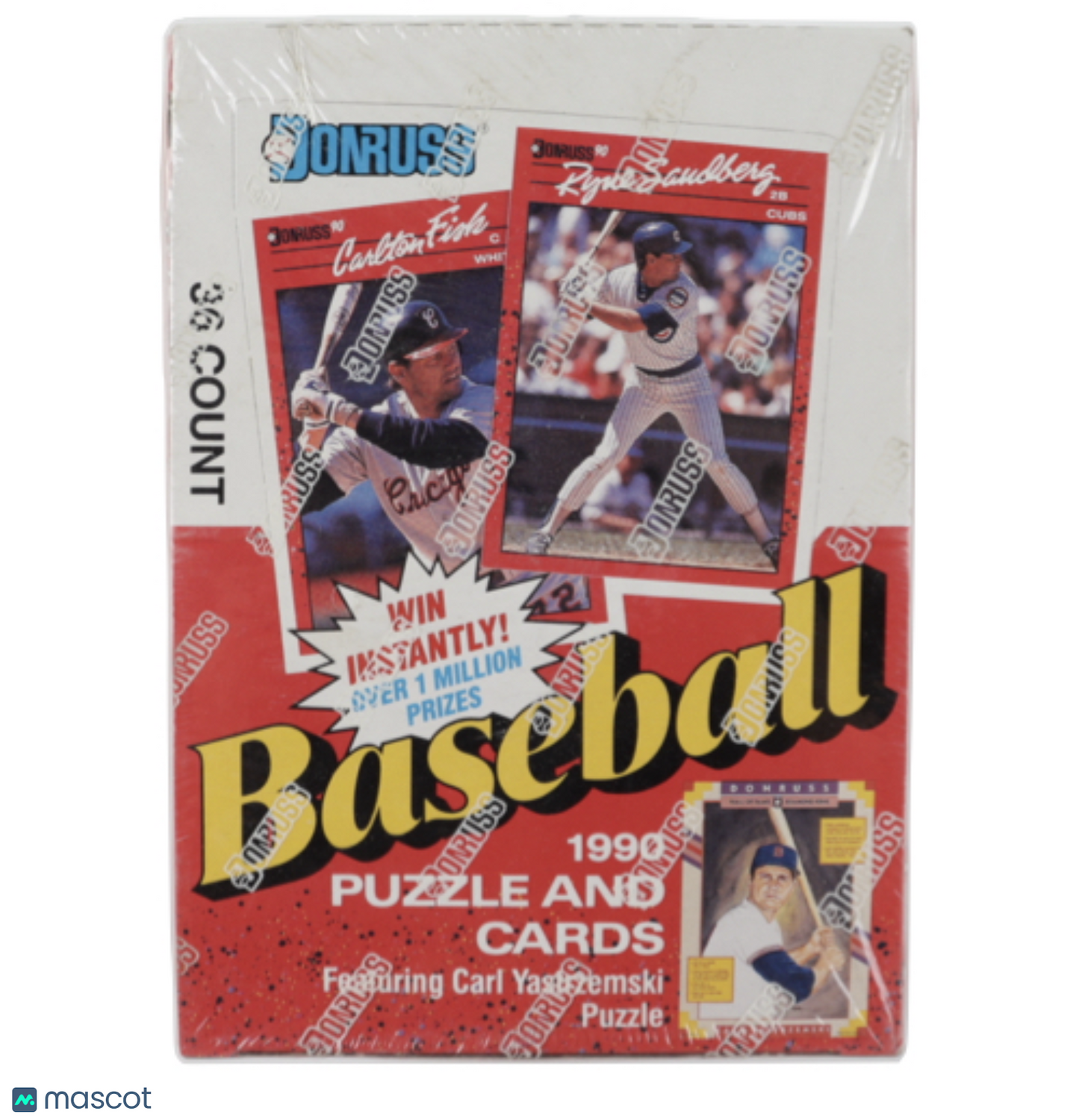 1990 Donruss Baseball Box