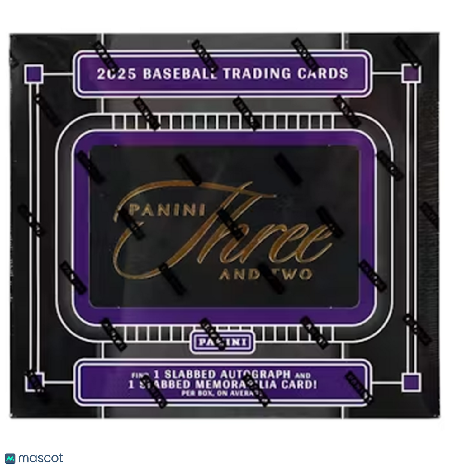 PRE ORDER 2025 Panini Three & Two Baseball Hobby Box