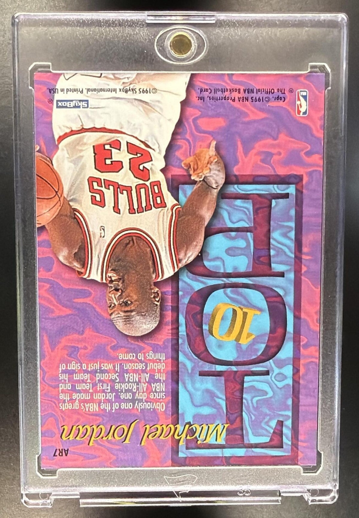 1995-96 Hoops Michael Jordan #AR7 Top Ten
