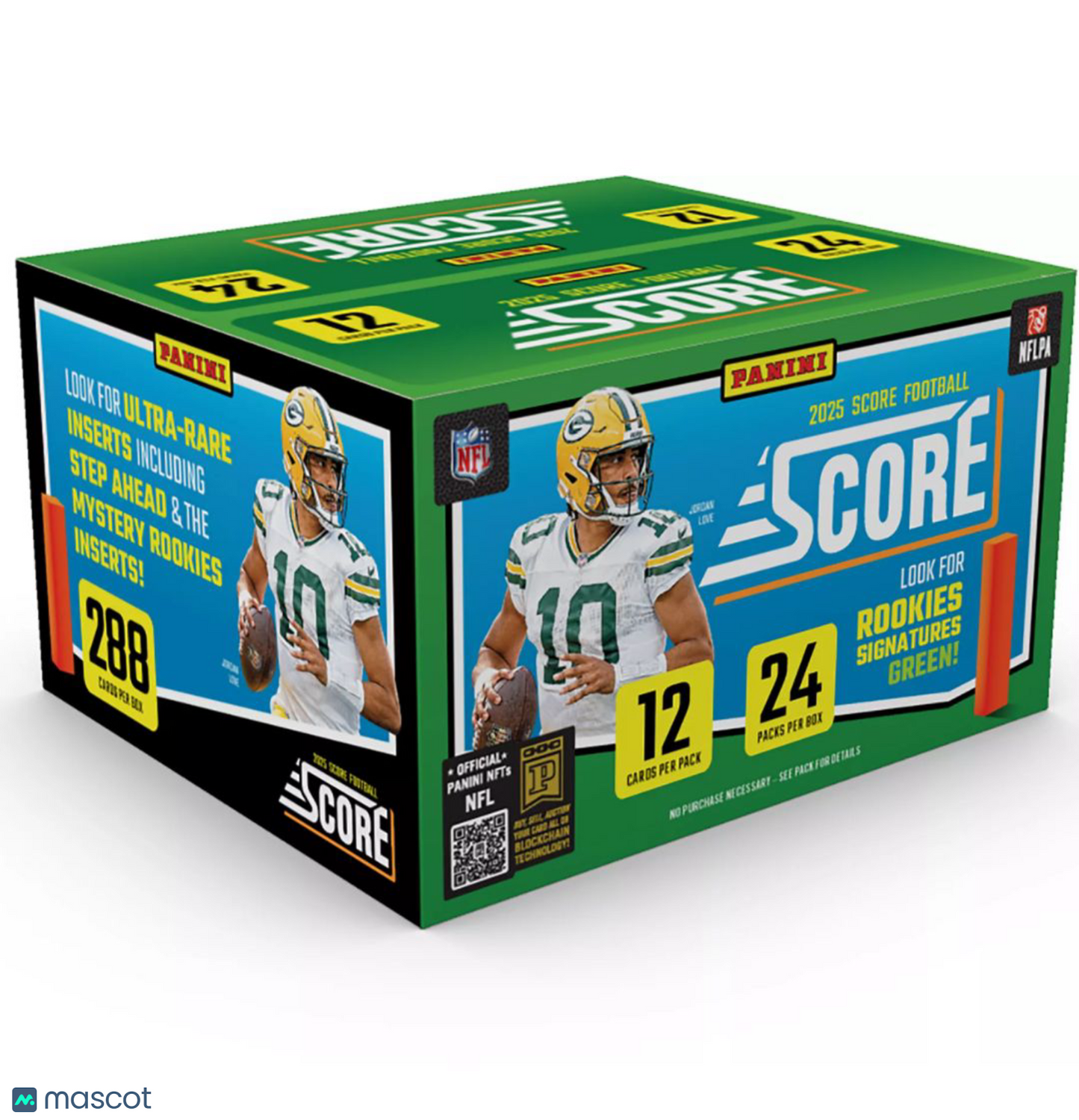2025 Panini Score Football NFL Retail Box