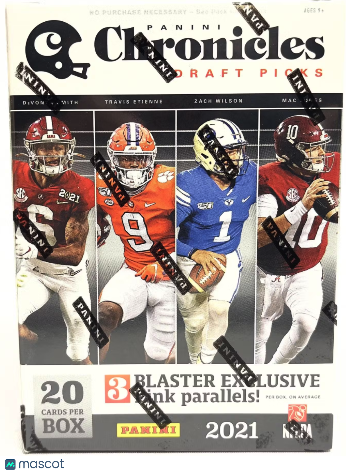 2021 Chronicles Football Draft Picks Blaster Box