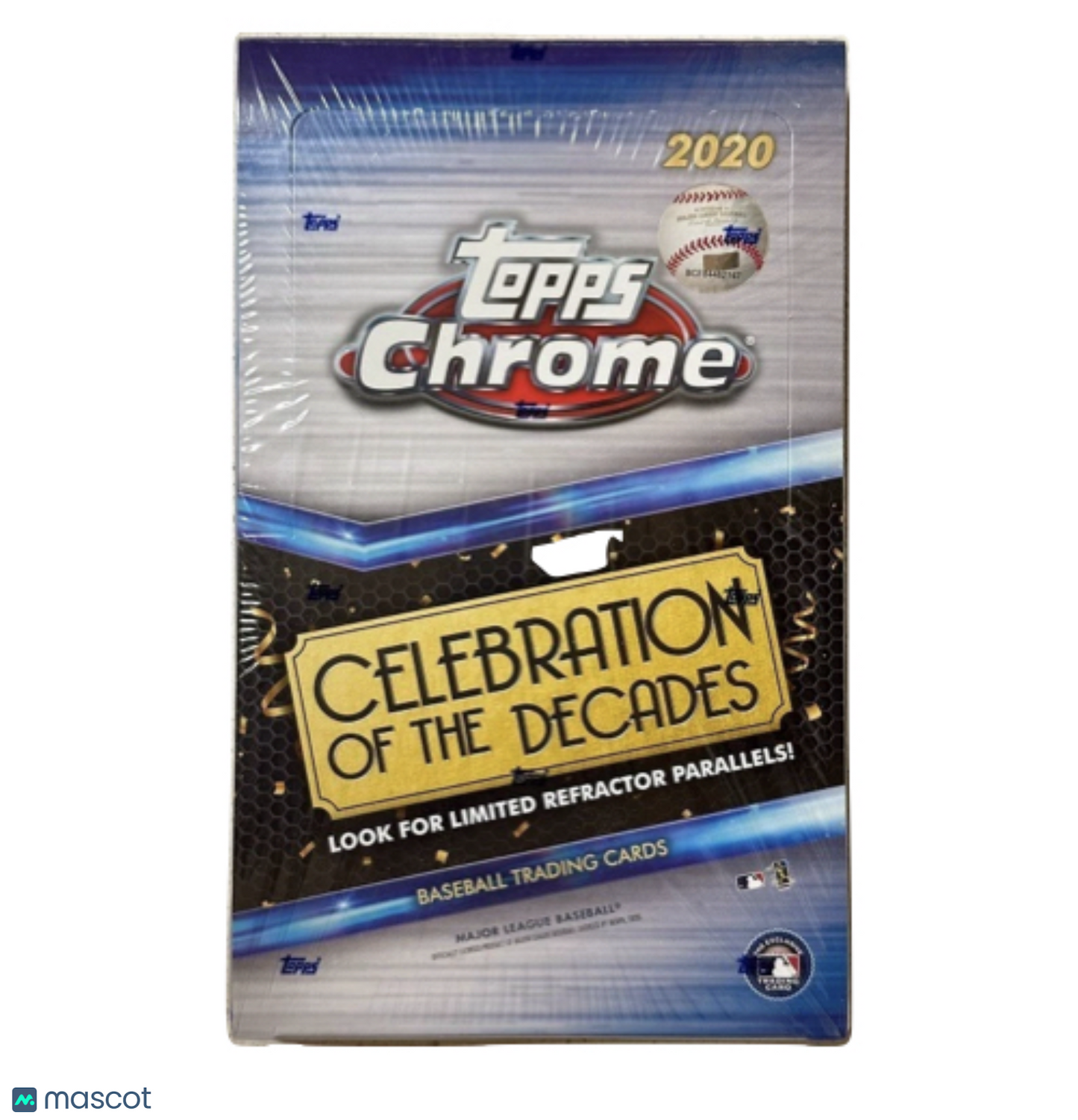 2020 Topps Chrome Baseball Celebration Of The Decades Hobby Box