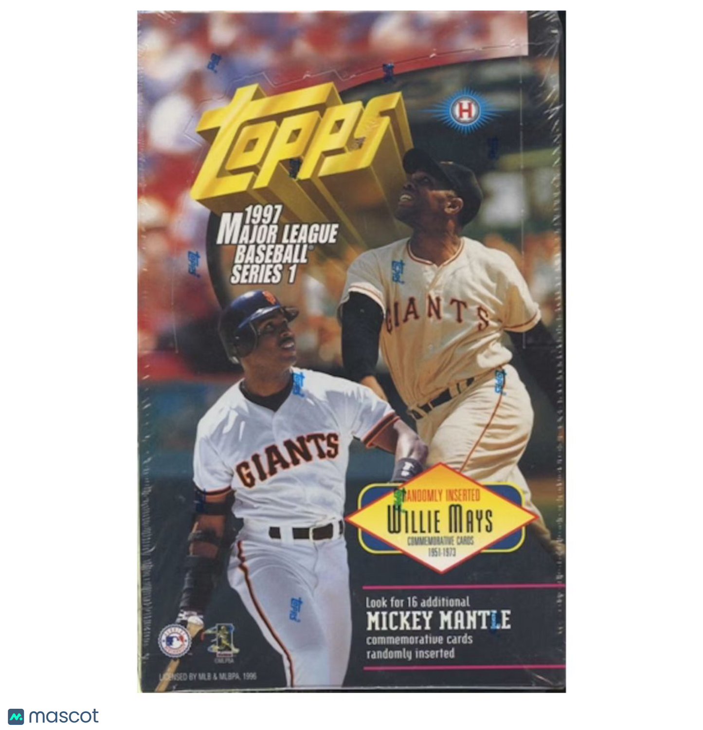 1997 Topps Series 1 Baseball Hobby Box
