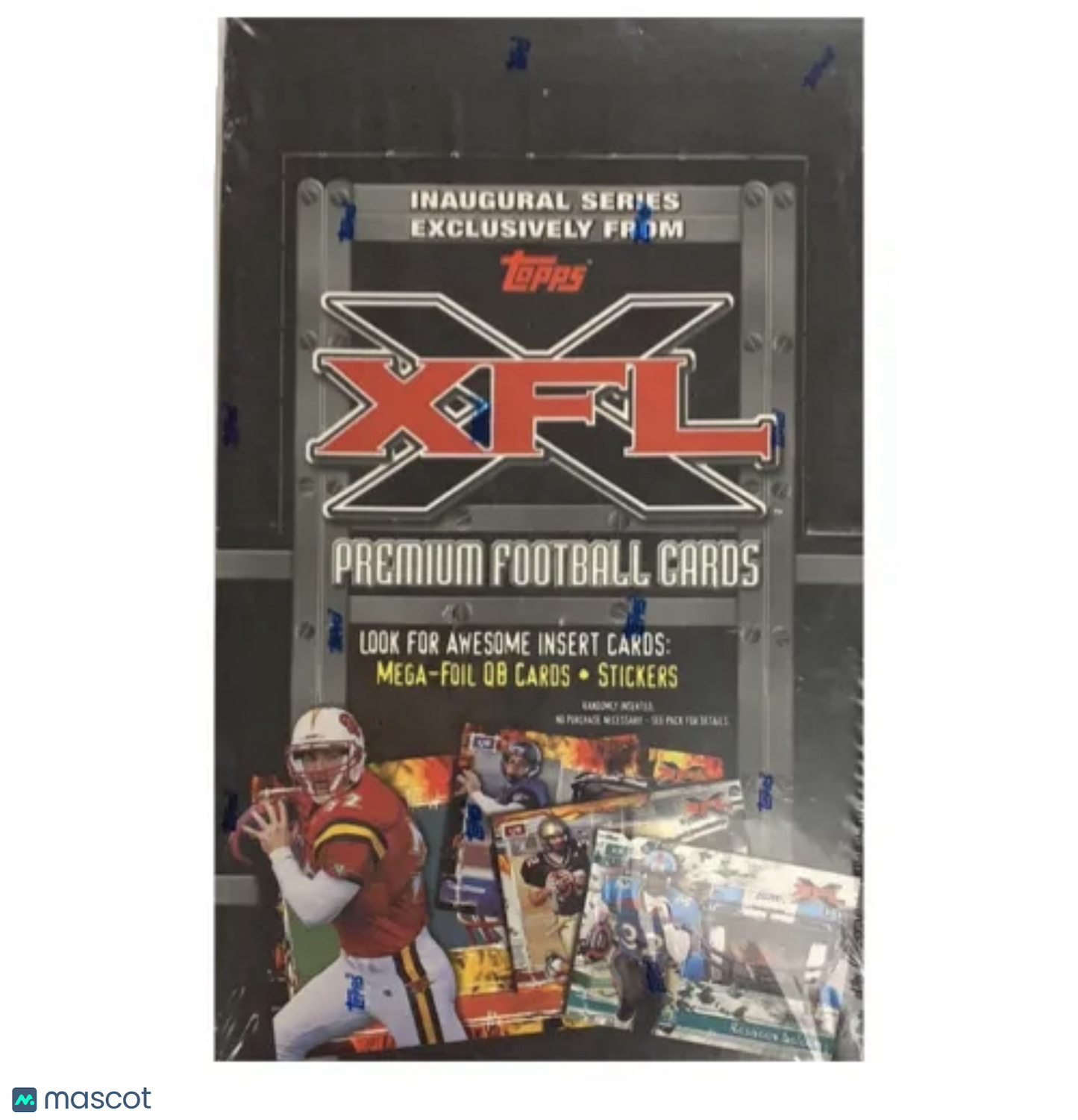 2001 Topps XFL Football Hobby Box