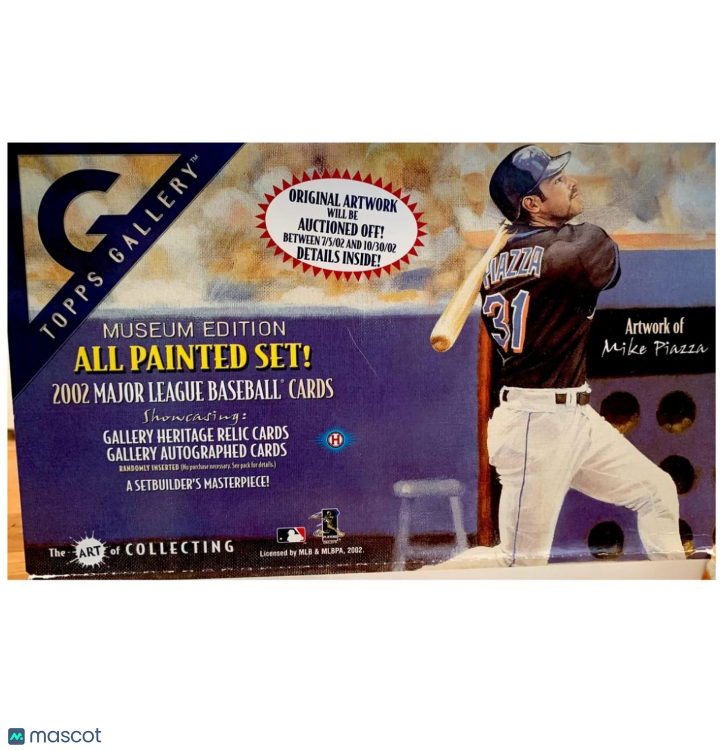2002 Topps Gallery Baseball Hobby Box