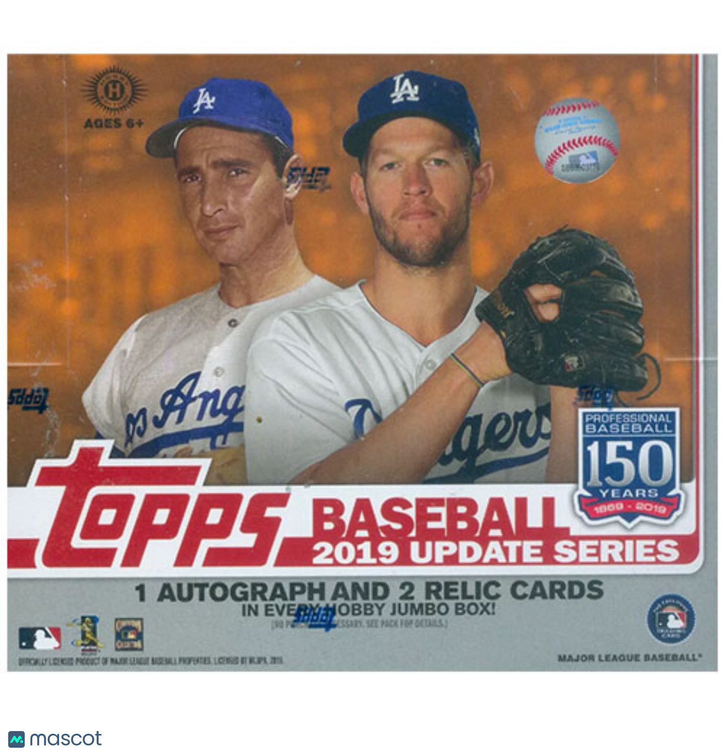 2019 Topps Update Series Baseball Jumbo Box