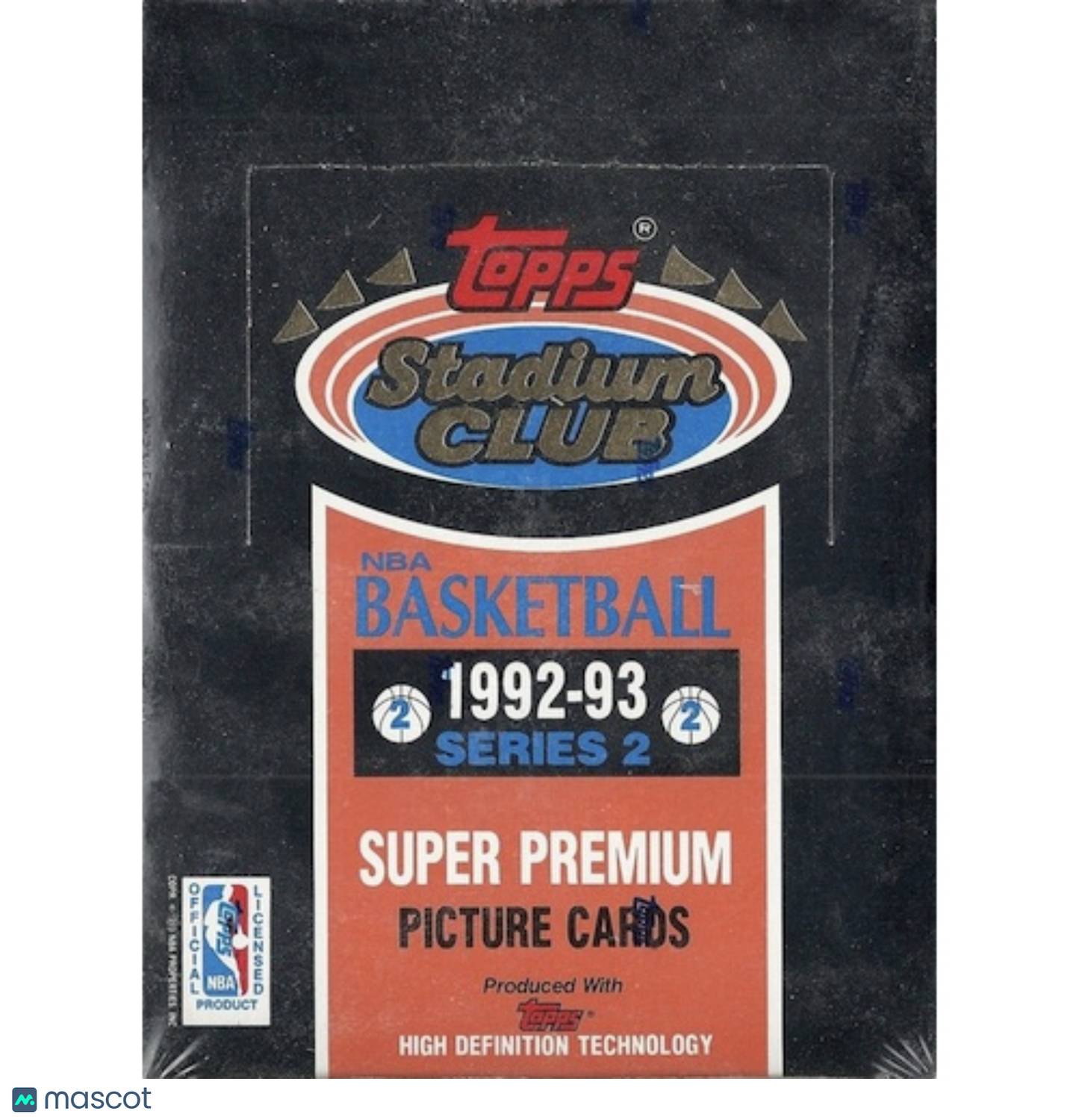 1992-93 Topps Stadium Club Series 2 Basketball Box