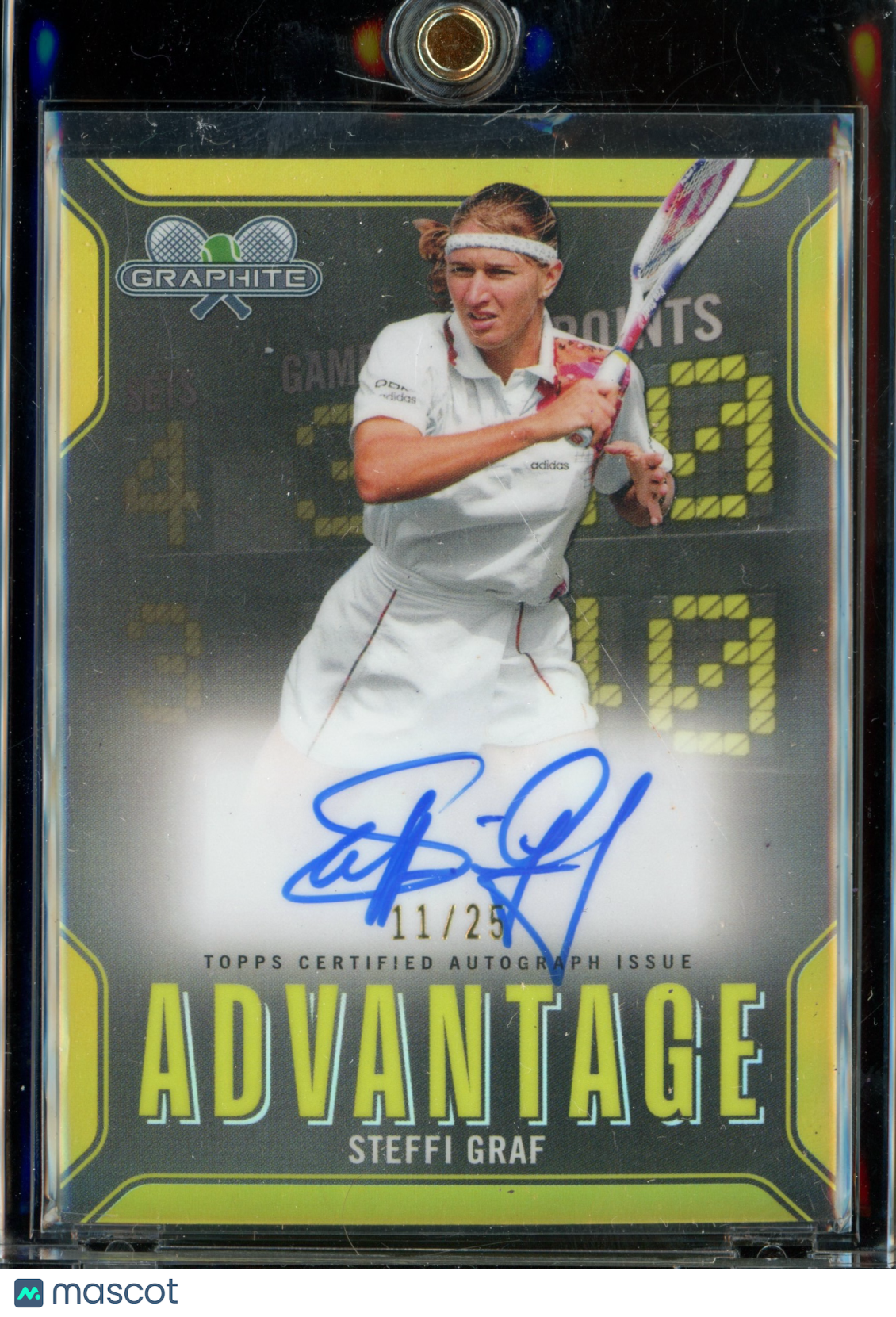 2024 Graphite Steffi Graf Advantage Auto Gold /25