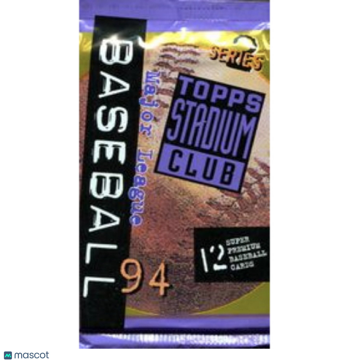 1994 Topps Stadium Club Series 2 Baseball Card Hobby Pack